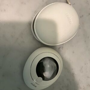 White Electronic Device with Case